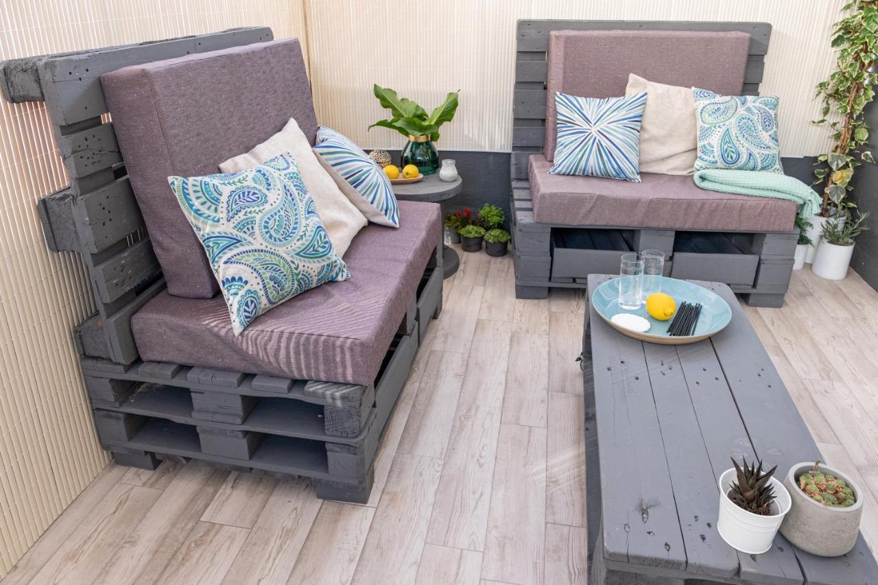 Apartamento De Diseno Centrico Con Terraza Espectacular Santiago de Compostela Kültér fotó
